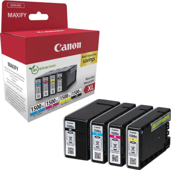 Canon PGI-1500XL XL Multipack Eredeti tontapatron - Több színű Canon PGI-1500XL XL Multipack Eredeti tontapatron - Több színű