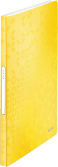 Leitz Wow 40 tasakos iratvédő mappa - Sárga Leitz Wow 40 tasakos iratvédő mappa - Sárga