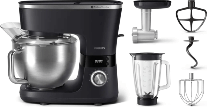 Philips HR7962/21 Konyhai Robotgép 5,5L 1000W - Fekete / Ezüst