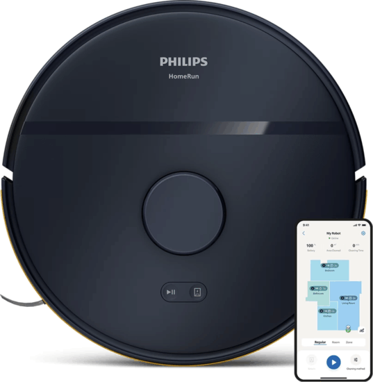 Philips XU2000/10 Robotporszívó Felmosó Funkcióval - Sötétkék
