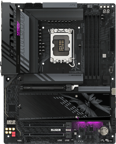 GigaByte Z890 AORUS ELITE WIFI7 DDR5 Intel LGA1851 ATX Alaplap