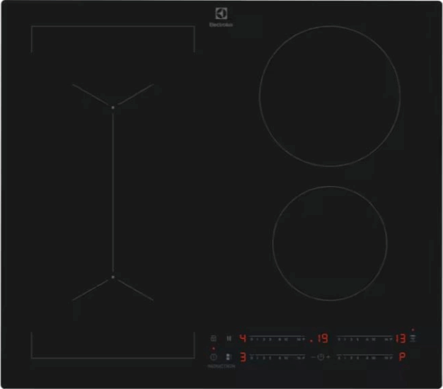 Electrolux EIV63443CT Beépíthető 4 zónás Indukciós főzőlap 7400 Watt - Fekete