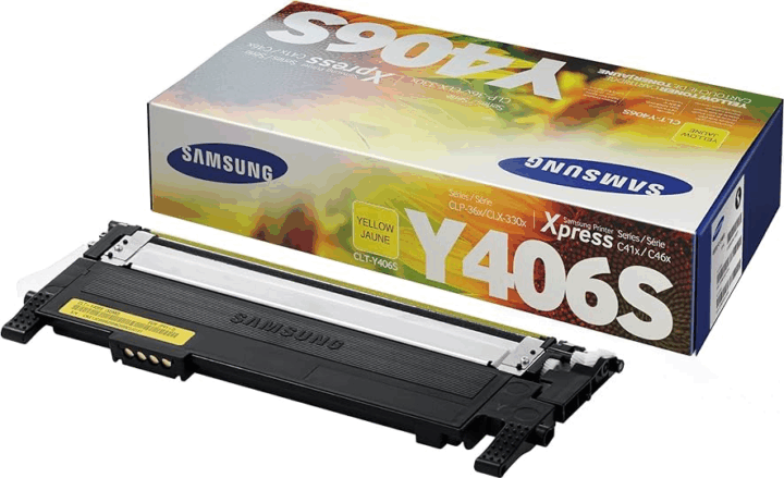 Samsung CLT-Y406S Eredeti toner - Sárga