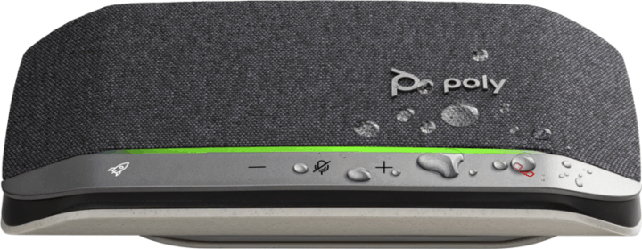 HP Poly Sync20 SpeakerPhone Hordozható Bluetooth Okos hangszóró 5W - Fekete