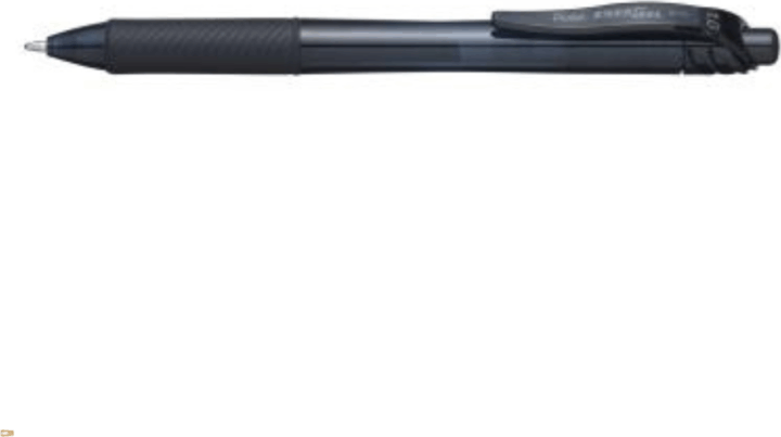 Pentel EnerGel X Nyomógombos golyóstoll (Fekete tinta) - Fekete