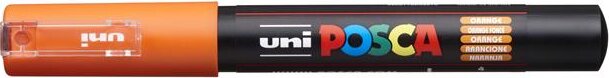 Uni POSCA PC-1M 0,7-1mm Marker - Narancssárga