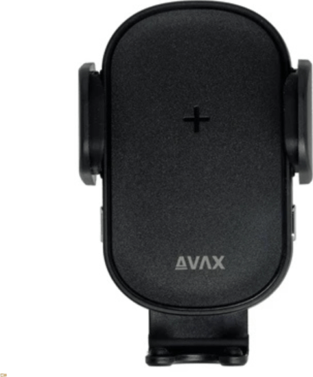 Avax WH600 Mobiltelefon autós tartó/ Wireless töltő 15W - Fekete