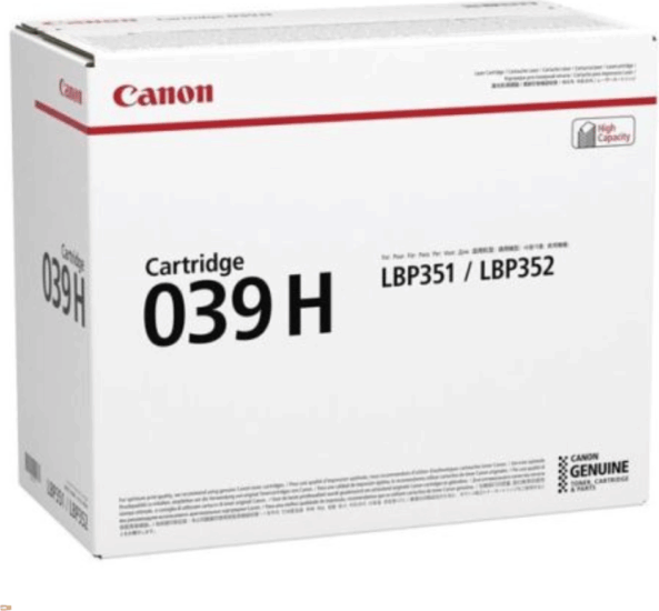 Canon CRG 039H Eredeti Toner - Fekete