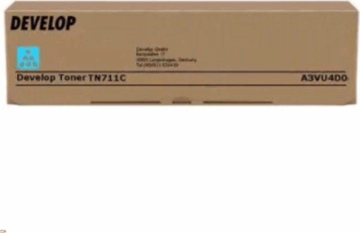 Develop TN711 Eredeti Toner - Cián