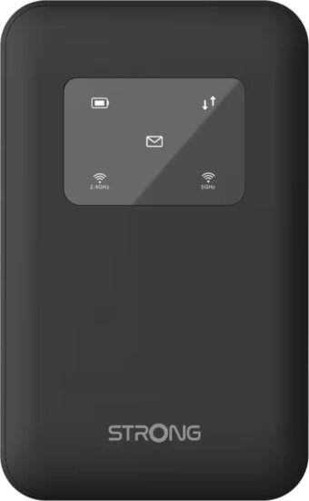 Strong Hordozható 4G+ LTE WiFi 2500 mAh 900 Hotspot Router - Fekete Strong Hordozható 4G+ LTE WiFi 2500 mAh 900 Hotspot Router - Fekete