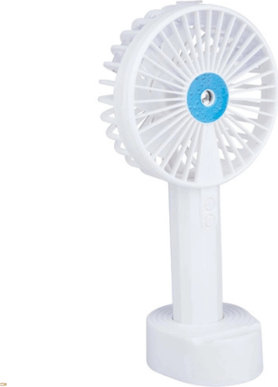 Lifetime Air 47490 Akkumlátoros/Asztali Vízpermetes ventilátor 17cm - Fehér