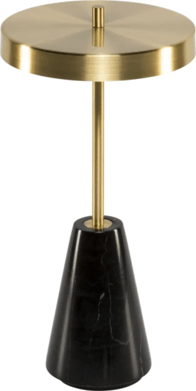 Broggi Lampada Hordozható Akkus Asztali LED Lámpa 25cm - Fekete