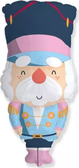 Diótörő formájú fólia lufi - 86 cm