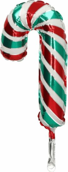 Cukorpálcika fólia lufi dekoráció - 98 cm Cukorpálcika fólia lufi dekoráció - 98 cm