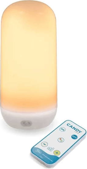 New Garden Candy Újratölthető Akkus asztali LED lámpa 20,5 cm - Fehér