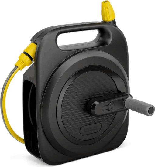 Kärcher 2.645-388.0 H X 2.10 Compact Fali Tömlőtartó max 10m - Fekete