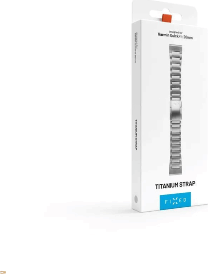 Fixed Garmin QuickFit Titán Okosóra szíj 26 mm - Ezüst