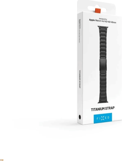 Fixed Apple Watch Titán Okosóra szíj 44 / 45 / 46 / 49 mm - Fekete