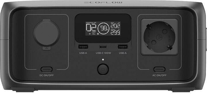 EcoFlow RIVER 3 UPS Powerstation - Hordozható Akku Állomás 245 Wh