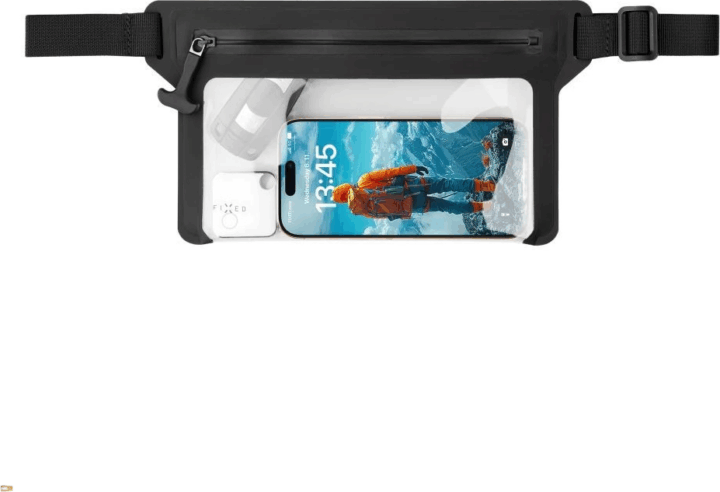 Fixed FIXDR-BT-BK Telefontartó vízálló Övtáska - Fekete