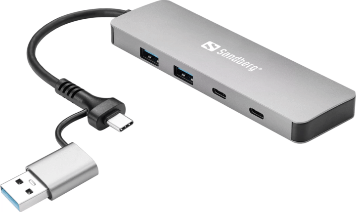 Sandberg 136‑50 USB‑C 3.1 4‑port USB HUB