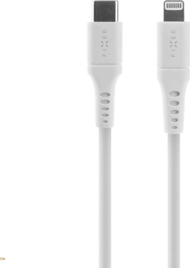 Fixed FIXDLS-CL12-WH USB-C apa - Lightning apa 2.0 Adat és töltőkábel 1,5m - Fehér