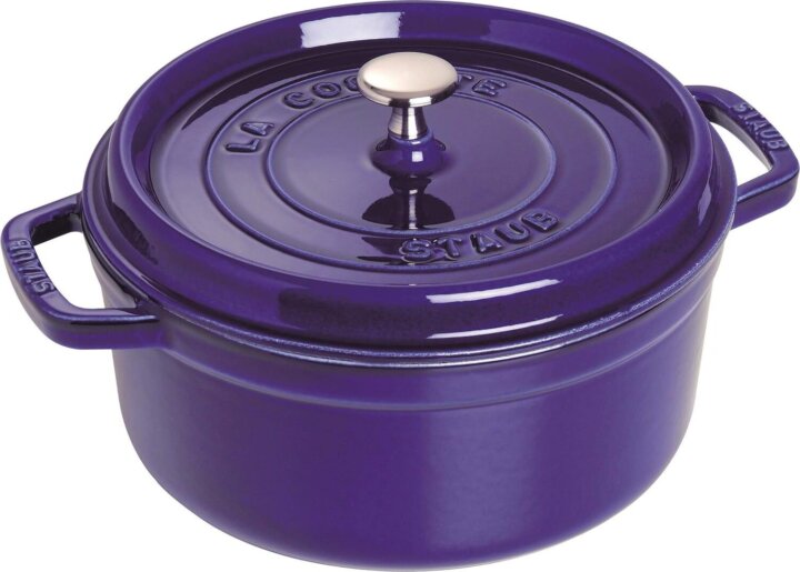 Staub La Cocotte Öntöttvas Lábas Ø 24cm 3,7L - Ezüst Staub La Cocotte Öntöttvas Lábas Ø 24cm 3,7L - Ezüst