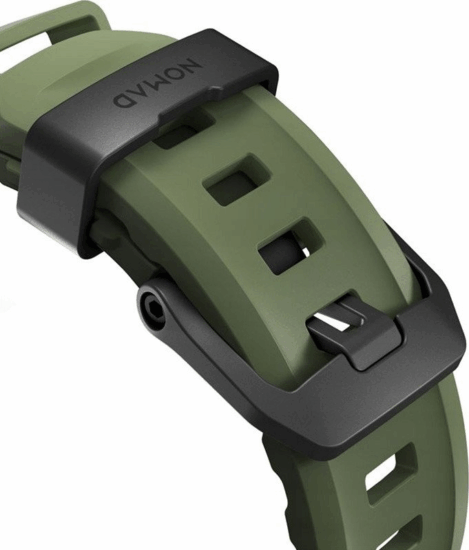 Nomad Apple Watch Szilikon Okosóra Szíj 49 / 45 / 44 / 42 mm - Zöld
