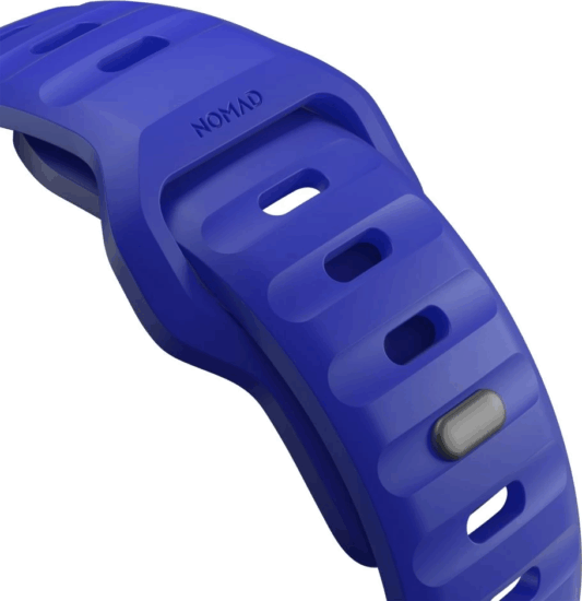 Nomad Apple Watch Szilikon Okosóra Szíj 49 / 45 / 44 / 42 mm - Kék