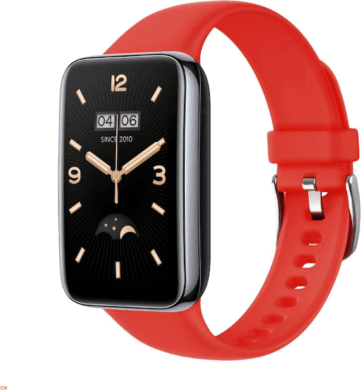 Fixed Xiaomi Mi Smart Band 7 Pro Szilikon Okosóra szíj 20 mm - Piros Fixed Xiaomi Mi Smart Band 7 Pro Szilikon Okosóra szíj 20 mm - Piros