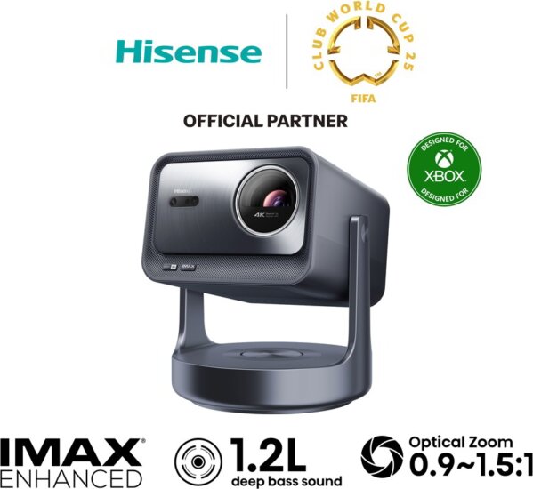 Hisense C2 Ultra Smart 4K 3000 Lumen mini-lézer projektor - Fekete