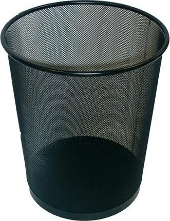 Noname 12 Literes Fémhálós Papírkosár - Fekete Noname 12 Literes Fémhálós Papírkosár - Fekete