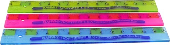 Kum 2250119 Hajlékony Vonalzó 15 cm - Többféle