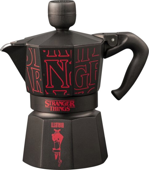Bialetti Moka Express 3 Személyes Kotyogós Kávéfőző - Stranger Things Mintás