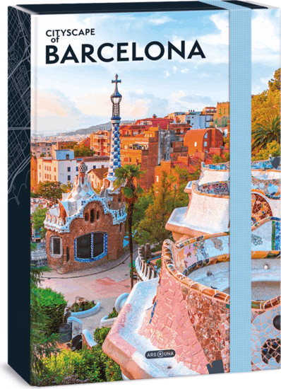Ars Una Cityscape 25 A4 füzetbox - Barcelona Ars Una Cityscape 25 A4 füzetbox - Barcelona