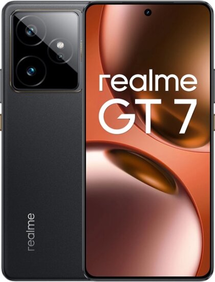 Realme GT 7 6,78" 12/512GB Dual SIM Android Okostelefon - Fekete