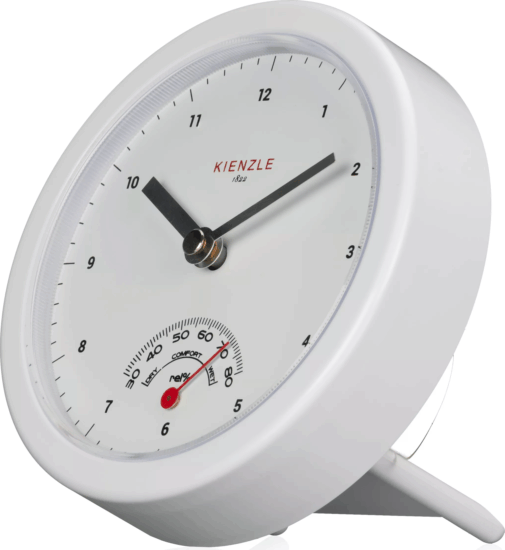 Kienzle Mini Fürdőszobai Falióra / Asztali óra 14cm - Fehér