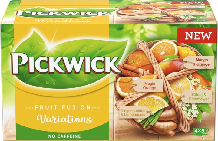 Pickwick Fruit Fusion Variációk Sárga Tea 38g