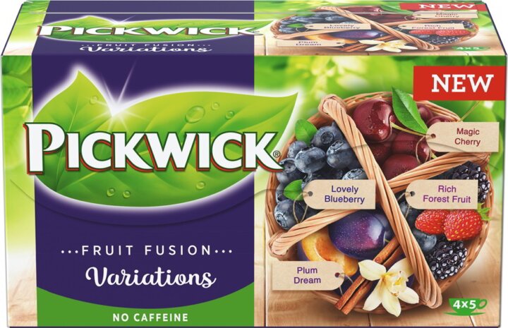 Pickwick Fruit Fusion Variációk Kék Tea 38,75g