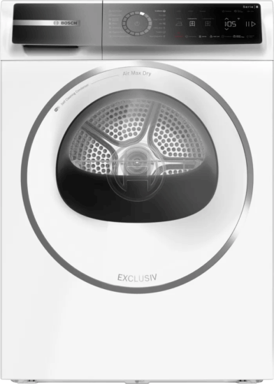 Bosch WRB247CEBY Hőszivattyús Szárítógép 9kg 149kWh - Fehér