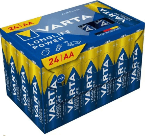 Varta 04906121135 Longlife Power Ceruzaelem AA (24db/csomag)
