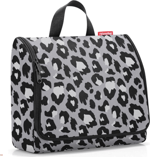 Reisenthel Toiletbag XL Piperetáska Neszeszer - Szürke leopárd mintás
