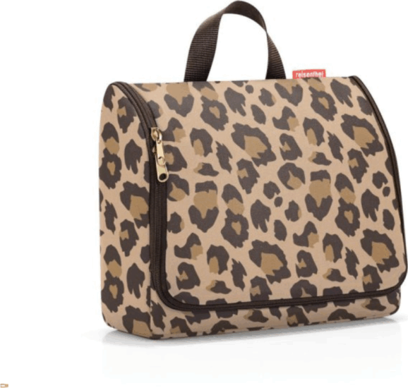 Reisenthel Toiletbag XL Piperetáska Neszeszer - Barna leopárd mintás
