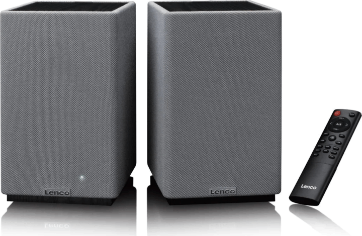 Lenco SPB-240BKGY Aktív hangfal 80 Watt - Fekete Lenco SPB-240BKGY Aktív hangfal 80 Watt - Fekete