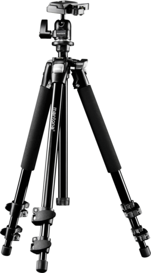 Mantona Scout Háromlábú Kamera Állvány (Tripod) - Fekete