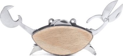 Kikkerland CD114 Rák formájú 6az 1ben Multiszerszám Zsebkés Kikkerland CD114 Rák formájú 6az 1ben Multiszerszám Zsebkés