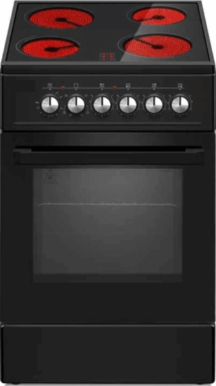 Orion OEC-VC04B Szabadonálló 4 zónás Elektromos Tűzhely - Fekete