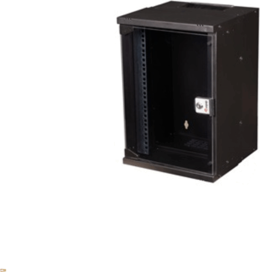 Equip 10" Fali Rack szekrény 9U 300x300mm - Fekete