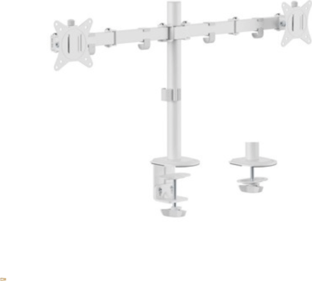 Equip 650167 17"-32" Monitor sztali tartó konzol - Fehér (2 kijelző) Equip 650167 17"-32" Monitor sztali tartó konzol - Fehér (2 kijelző)