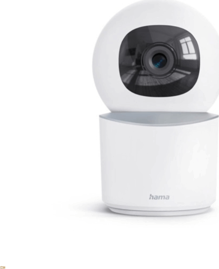 Hama 1080P Smart Wifi FullHD 355° forgatható Okos Kamera - Fehér